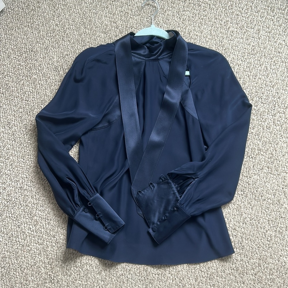 Cinq A Sept Silk Blouse